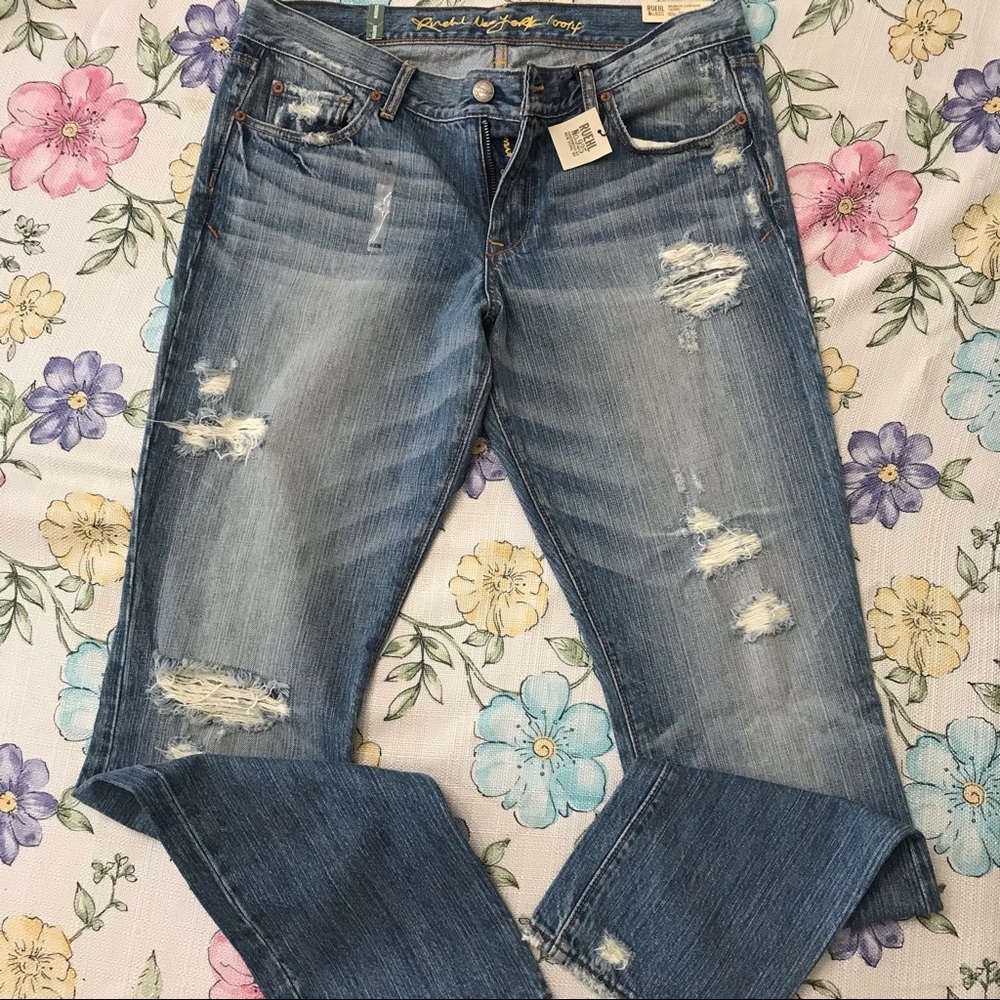 NWT Ruehl No. 925 Barrow Low Rise Jeans Size 29x33